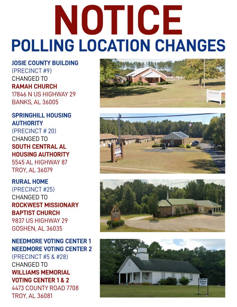 Polling Location Changes